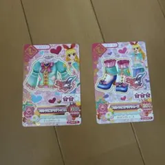 アイカツカード 2枚セットAngely Sugar 星宮いちご