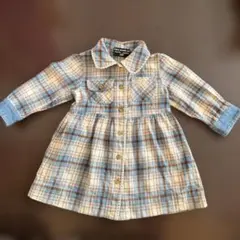 Ralph Laurenチェック柄ワンピース 90