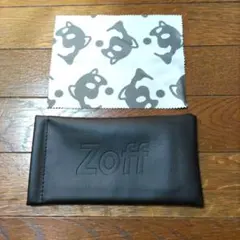 Zoff ソフトメガネケース&メガネ拭き