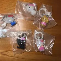 ハローキティめじるしアクセサリー5個セットスタンダードお花チャーミー小悪魔日焼け