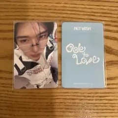 NCT Wish Ode To Love シンガポール サイン会 トレカ シオン - メルカリ