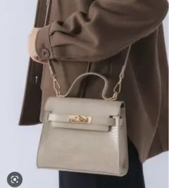 GRL 2way ショルダーバッグ　ハンドバッグ