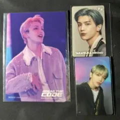 INI　髙塚大夢　クリアカード　トレカ3点セット