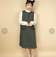 paravion ジャンパースカート 長袖 秋冬 Aラインのサムネイル