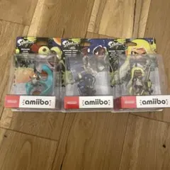 スプラトゥーン3 amiibo インクリング　オクトリング　コジャケ