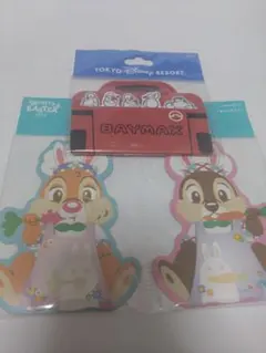 ディズニー　ふせん　チップとデール　ベイマックス