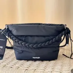 セール【新品】Topologie ベサス ブラック ショルダーバッグ