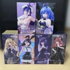 バニーフィギュア　6個セット