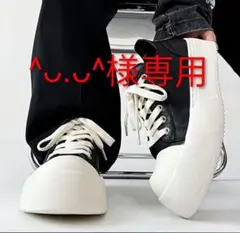 fgmm 厚底スニーカー　リックオウエンス風 ジオバス opium y2k