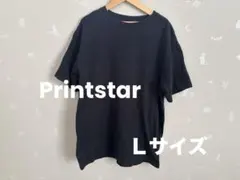 Printstar プリントスター　メンズ　シンプル　無地　Lサイズ　Tシャツ
