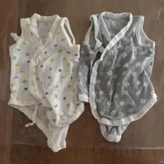 ノースリーブ　ベビー肌着 60〜70cm 2枚セット　女の子