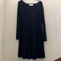 URBAN RESEARCH ブラック長袖ワンピース