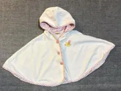 ミキハウス　ホットビスケット　ポンチョ