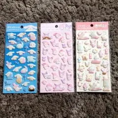 Cinnamoroll・My Melody・Kuromi 立体シールセット