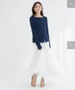 新品タグ付き natural couture フラワーチュールボリュームスカートのサムネイル