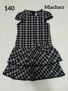 女の子　フォーマルワンピース　140 卒業式　冠婚葬祭　セレモニー