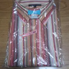 FIDATO uomo ボタンダウン　ストライプシャツ LL