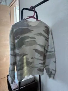 アンゴラニットセーター 長袖　ロング