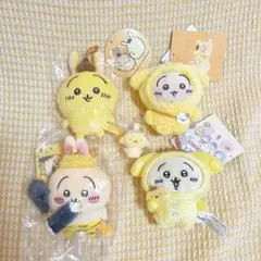 ちいかわ うさぎ ポムポムプリン ぷちミニマスコット3種　節分だ　サンリオ　5点