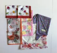 ブランドハンカチ5枚セット