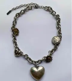 メンズハートネックレス