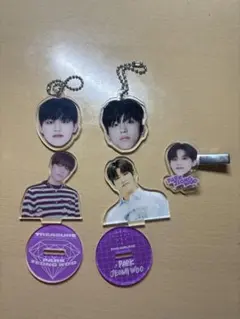 treasure ジョンウ 顔アクキー ヘアピン アクスタ