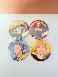 ハイキュー!! 缶バッジ4個セット