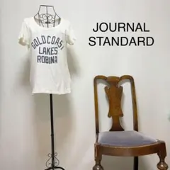 E3103【生成りホワイト極上美品】ジャーナルスタンダード　Tシャツ