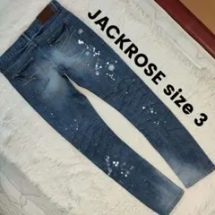JACKROSE size 3 スキニーデニム ヒゲ Y2K archiveのサムネイル
