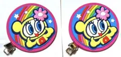 ナルミヤキャラクターズ ラバークリップ　エンジェルブルー　ハナちゃん