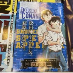 少年サンデーS 2026年6月号 付録 名探偵コナンカードゲーム 萩原千速