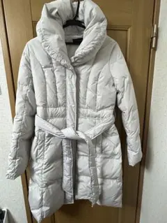 【reflect】ロングダウンコート　ホワイト