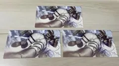 進撃の巨人　DVD 特典　ポストカード　イラストカード　3枚セット　①