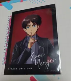 進撃の巨人 エレン Black ブロマイド