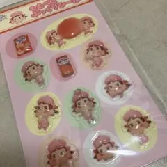 不二家 ももぺこ ぷっくりシール