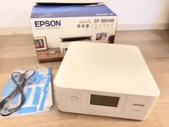 EPSON EP-881AW インクジェット プリンター 複合機 ホワイト