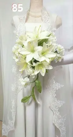 85　ウェディングブーケ&ブースト ニア