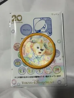 ダッフィーフレンズ20周年ランダムワッペンクッキーアン