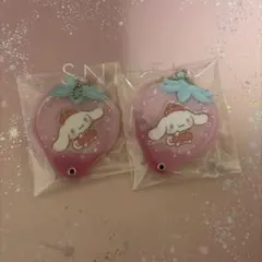 サンリオ カスタムアクリルチャーム いちご シナモロール シナモン×2