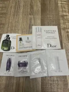 Dior コスメデコルテ　イヴ・サンローラン スキンケアサンプルセット7点セットのサムネイル