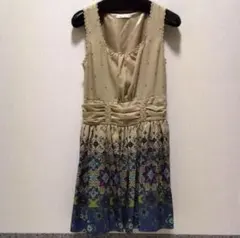 axes アクシーズファム ノスタルジック レース ワンピース Mサイズ 袖無