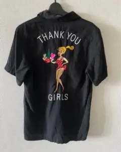 WACKO MARIA ワコマリア ボーリングシャツ S 半袖 刺繍 GIRLS - メルカリ