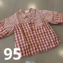 branshes チェック柄　ブラウス　95