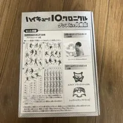 ハイキュー!!10thクロニクル グッズ付き同梱版⚠️グッズのみ