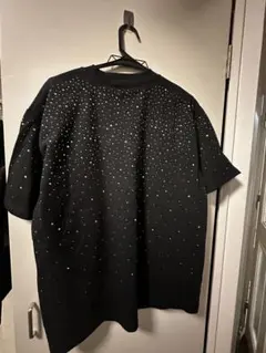 00s tシャツ 平成 y2k キラキラ ビーズ 短丈 黒 cityboy 希少 - メルカリ