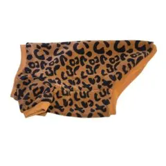 ヒョウ柄 中型犬　犬用 服　モコモコ　3XL