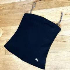 【バーバリーブルーレーベル】★かわいいノバチェック柄キャミソール★38サイズ