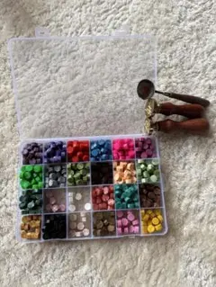 シーリングワックス　スタンプ２つセット