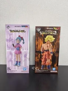 最安値ドラゴンボール 一番くじ B賞 C賞 セット ブルマ 超サイヤ人