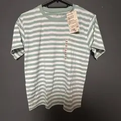 無印良品　150 半袖Tシャツ　ユニセックス　ボーダー柄